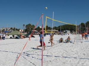 Volleyball at Clearwater Beach