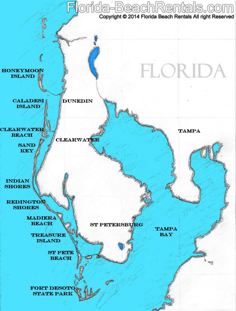 Pinellas County Florida Map