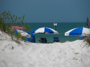 Clearwater Beach sand dunes