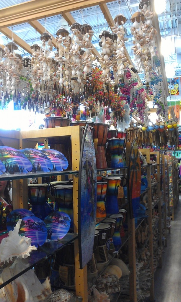 Gift Shoping at Clearwater Beach