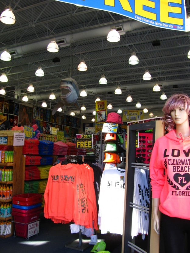 Gift Shoping at Clearwater Beach