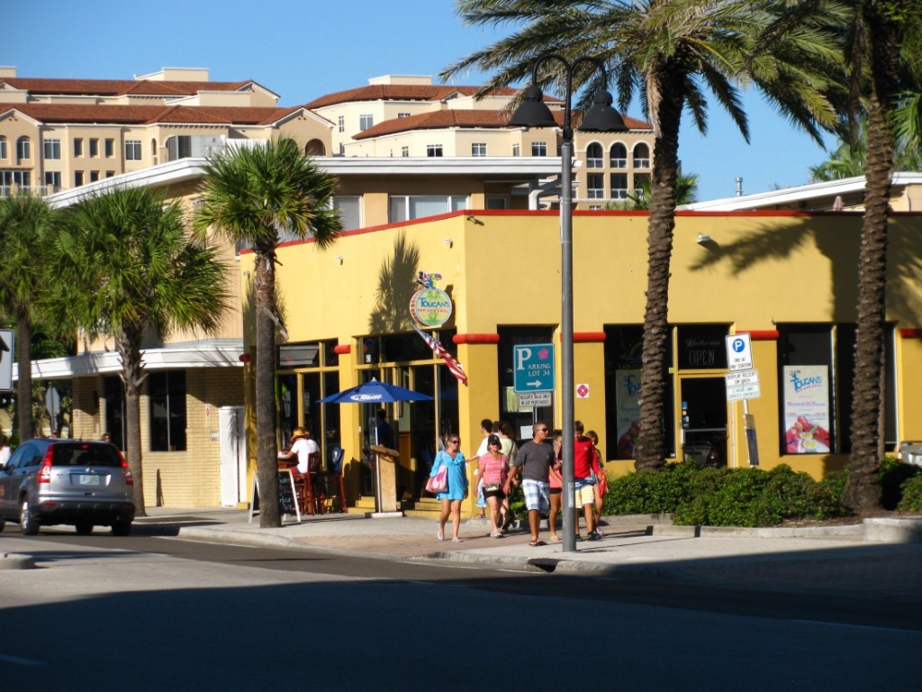 Walking the Streets of Clearwater Beach