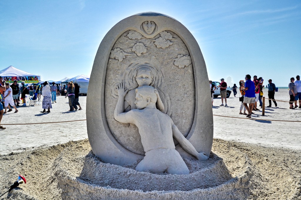 Treasure Island Has Sand Sculpting Art down to a Science