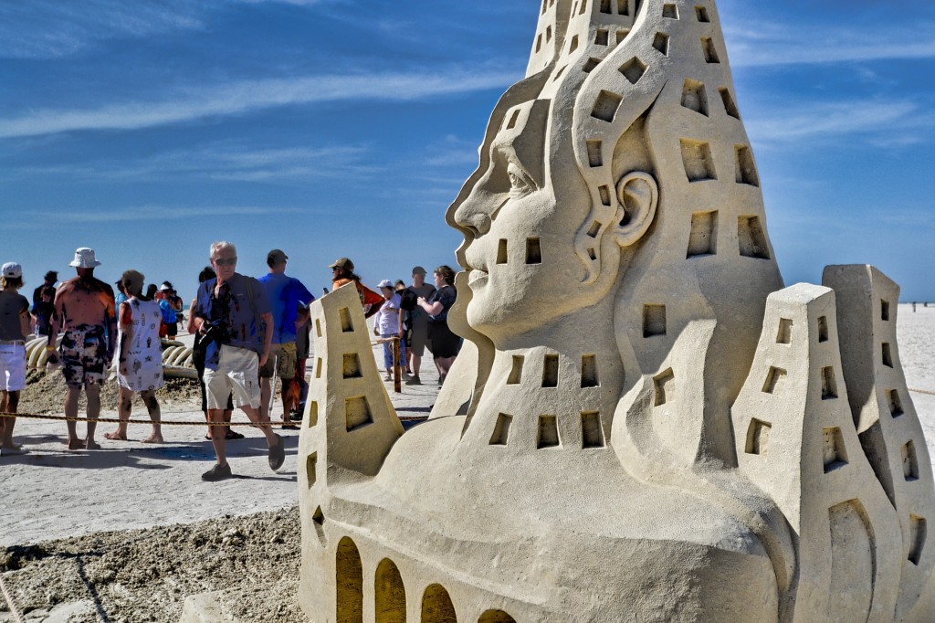 Treasure Island Has Sand Sculpting Art down to a Science