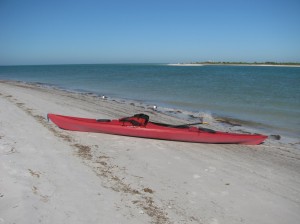 geocaching in a kayak