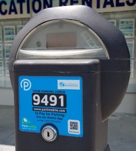 Clearwater Beach parking meter